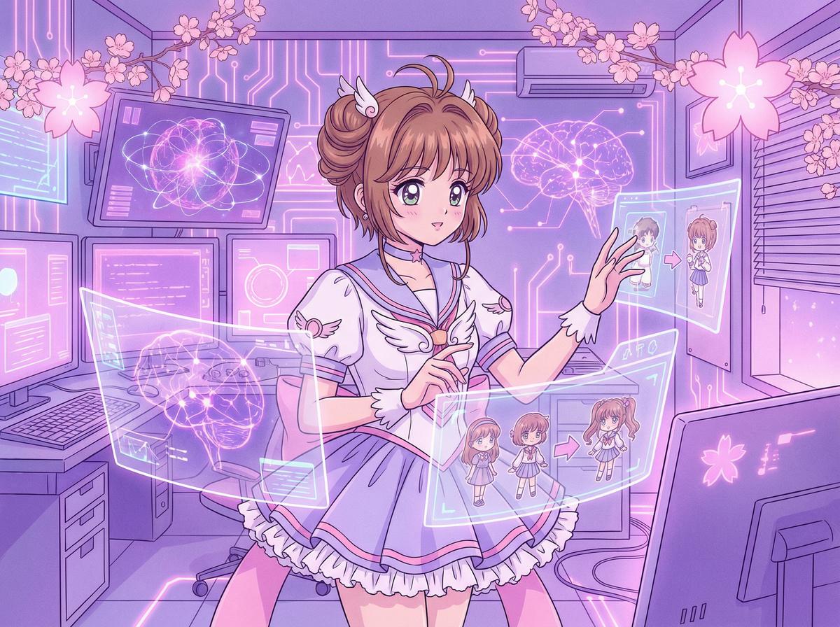 网红主播 - AI动漫创作工作室