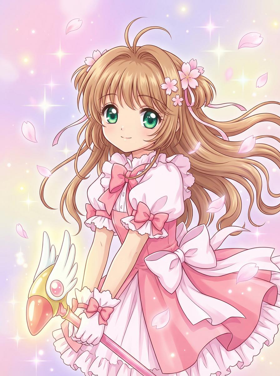 网红主播 - 魔法少女变身动漫剪辑