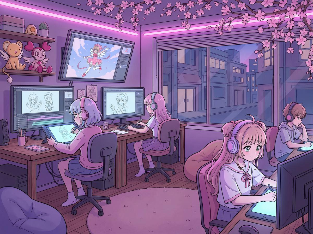 网红主播 - 短动漫制作与MV拍摄