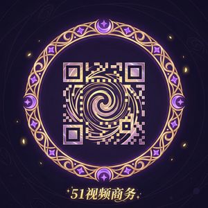 网红主播商务二维码